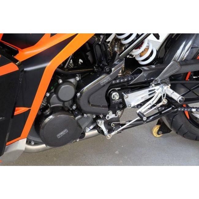 TYGA PERFORMANCE タイガパフォーマンス レース専用バックステップキット KTM RC390 2022-2023 バックステップ ステップ 足回り