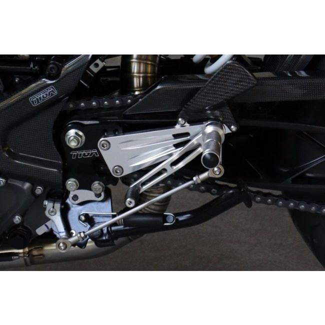 TYGA PERFORMANCE タイガパフォーマンス レース専用バックステップキット KTM RC390 2022-2023 バックステップ ステップ 足回り