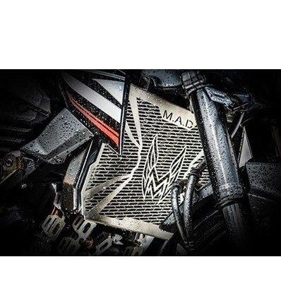 M.A.D. マッド Radiator Guard Ninja250， Ninja400， Z400 [2018] NINJA250 NINJA400 KAWASAKI カワサキ ラジエーターコアガード・オイルクーラーコアガード | M.A.D.（バイク）