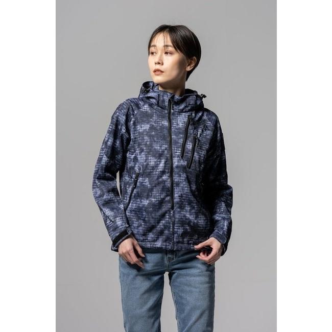 urbanism（アーバニズム） フードメッシュジャケット［WOMEN］ サイズ