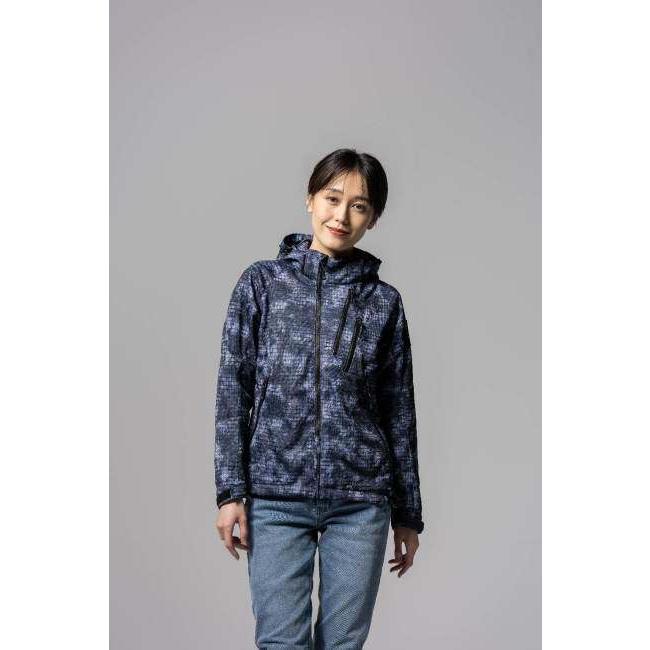 urbanism フード付きジャケット XL グレー urbanism（アーバニズム） フードメッシュジャケット［WOMEN］ サイズ