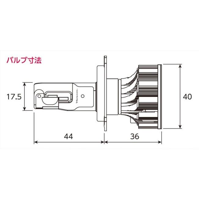 Valenti バレンティ LEDヘッド H4 6000K ハイエース レジアスエース ヘッドライト 灯火類 電装系 | ブランド登録なし | 07
