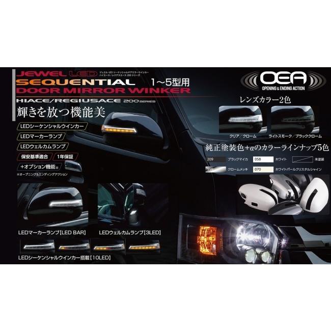 Valenti バレンティ ジュエルLEDシーケンシャルドアミラーウインカー