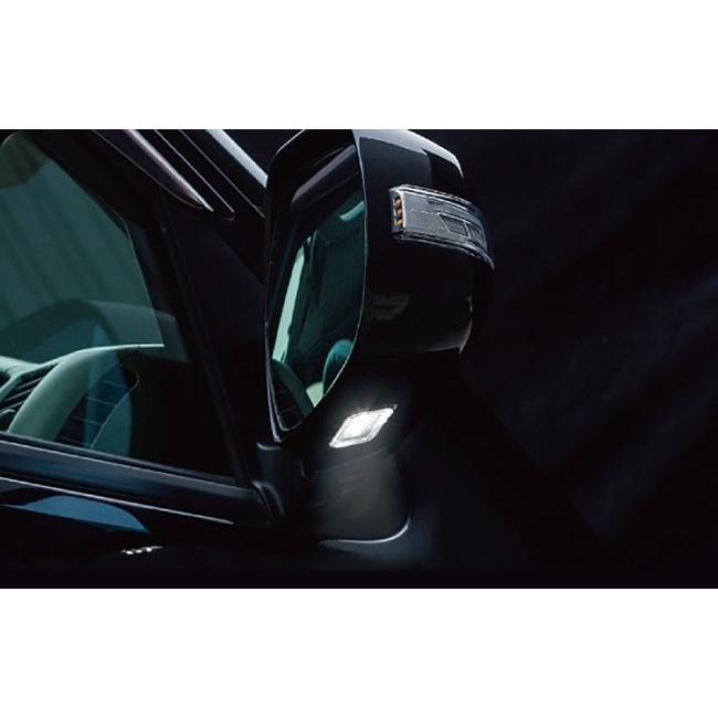 Valenti バレンティ ジュエルLEDシーケンシャルドアミラーウインカー レンズカラー：スモーク / カバーカラー：ブラックマイカ ハイエース レジアスエース_5