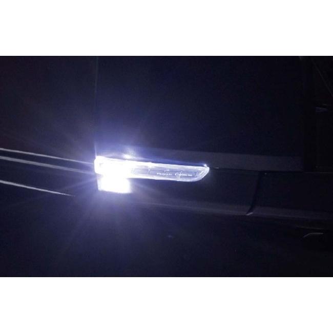 Valenti バレンティ ジュエルLEDシーケンシャルドアミラーウインカーロアカバータイプ カラー：クリア／クローム ハイエース ウインカー 灯火類 電装系
