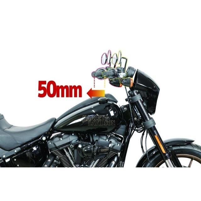 KIJIMA キジマ FXLRST FXLRS 50mmバックブラックハンドル KIJIMA キジマ FXLRST FXLRS 50mmバックブラックハンドル
