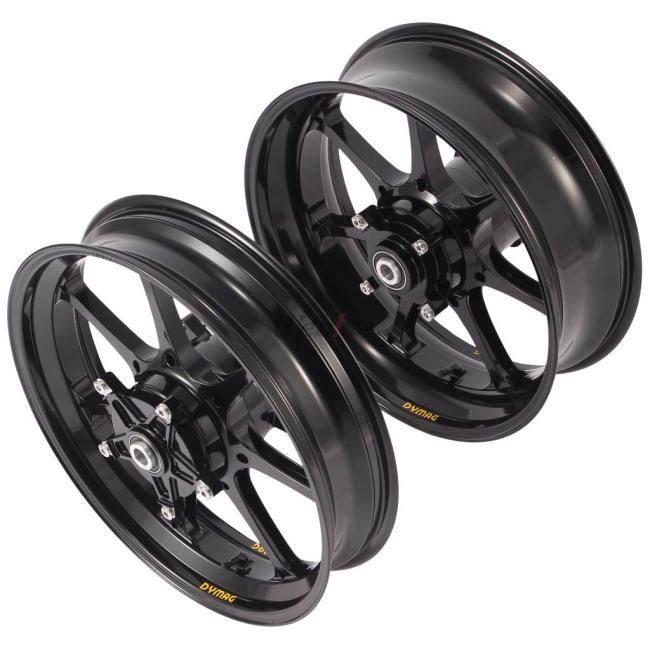 新品未使用 ヒルクライム決戦用 完組ホイール ペア1055ｇ DYMAG UP7X グロスブラック Z900RS/Cafe/SE専用ホイール 【欠品中