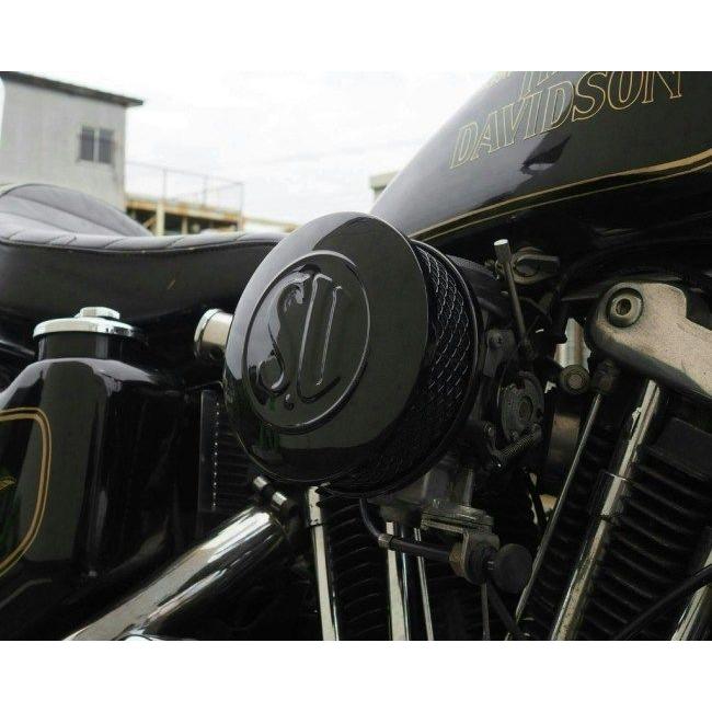 Neofactory ネオファクトリー CV／EFI用SUエアクリーナーキット ブラック XLモデル HARLEY-DAVIDSON ハーレーダビッドソン エアクリーナーキット 吸気関連の画像