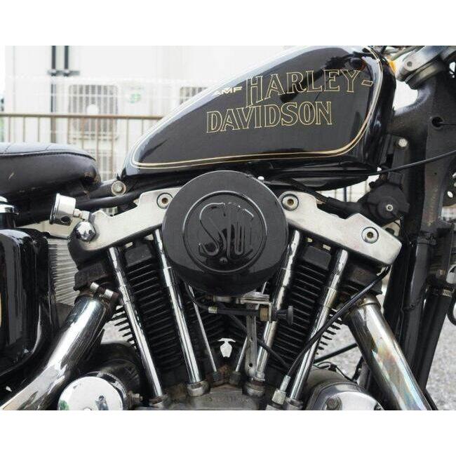 Neofactory ネオファクトリー CV／EFI用SUエアクリーナーキット ブラック ツインカムモデル HARLEY-DAVIDSON ハーレーダビッドソン エアクリーナーキットの画像