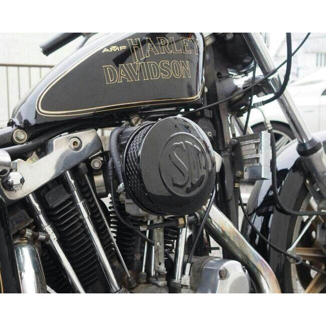 Neofactory ネオファクトリー CV／EFI用SUエアクリーナーキット ブラック ツインカムモデル HARLEY-DAVIDSON ハーレーダビッドソン エアクリーナーキットの画像