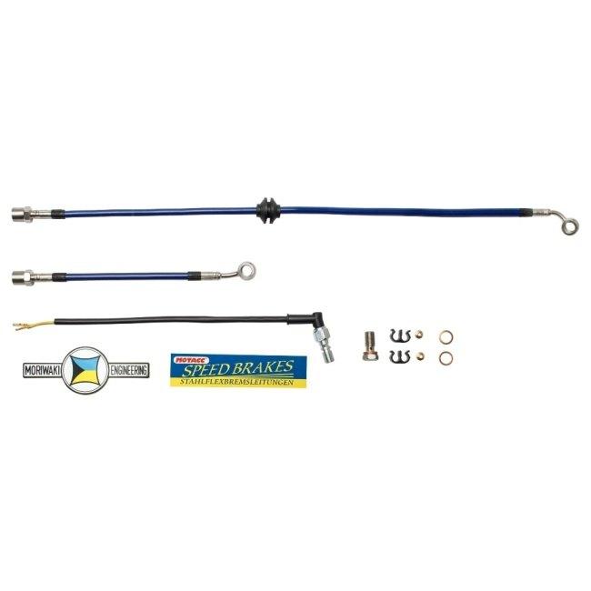 MORIWAKI ENGINEERING モリワキエンジニアリング 【MORIWAKI×SPEED BRAKES】リア ブレーキホースキット Rr Z900RS CAFE SE KAWASAKI カワサキ ブレーキ | モリワキ | 01