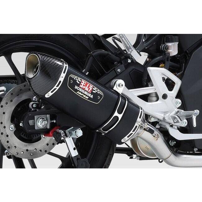 YOSHIMURA ヨシムラ 機械曲R-77Sサイクロン EXPORT SPEC 政府認証 タイプ：SSC(ステンレスカバー／カーボンエンドタイプ) MT-125 XSR125 YZF-R125 YZF-R15 | ヨシムラ | 10