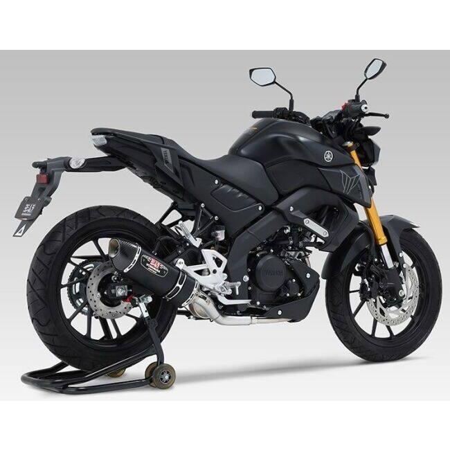 YOSHIMURA ヨシムラ 機械曲R-77Sサイクロン EXPORT SPEC 政府認証 タイプ：SSC(ステンレスカバー／カーボンエンドタイプ) YZF-R15 YZF-R125 MT-125 XSR125 | ヨシムラ | 02