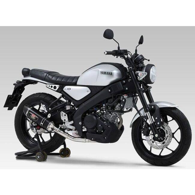 YOSHIMURA ヨシムラ 機械曲R-77Sサイクロン EXPORT SPEC 政府認証 タイプ：SSC(ステンレスカバー／カーボンエンドタイプ) MT-125 XSR125 YZF-R125 YZF-R15 | ヨシムラ | 07