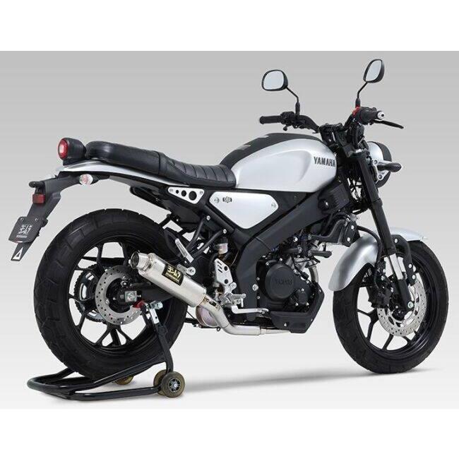 YOSHIMURA ヨシムラ 機械曲GP-MAGNUMサイクロン EXPORT SPEC 政府認証 タイプ：STB(チタンブルーカバー) YZF-R15 YZF-R125 MT-125 XSR125 YAMAHA ヤマハ | ヨシムラ | 03