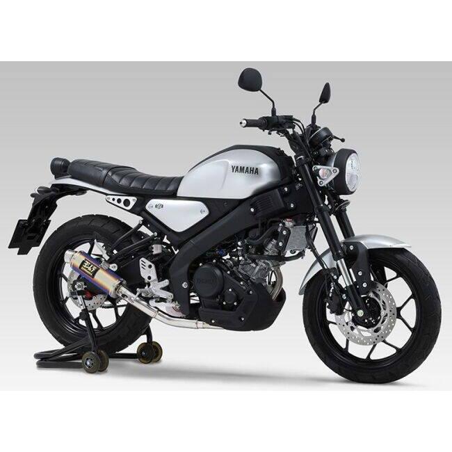 YOSHIMURA ヨシムラ 機械曲GP-MAGNUMサイクロン EXPORT SPEC 政府認証 タイプ：STB(チタンブルーカバー) YZF-R15 YZF-R125 MT-125 XSR125 YAMAHA ヤマハ | ヨシムラ | 07