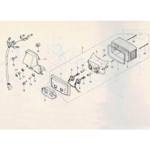 J’s ジェイズ テールライトサブワイヤーハーネス CB750C CB750カスタムエクスクルーシブ HONDA ホンダ その他テールランプオプション・補修部品 灯火類 電装系 | ジェイズ | 01