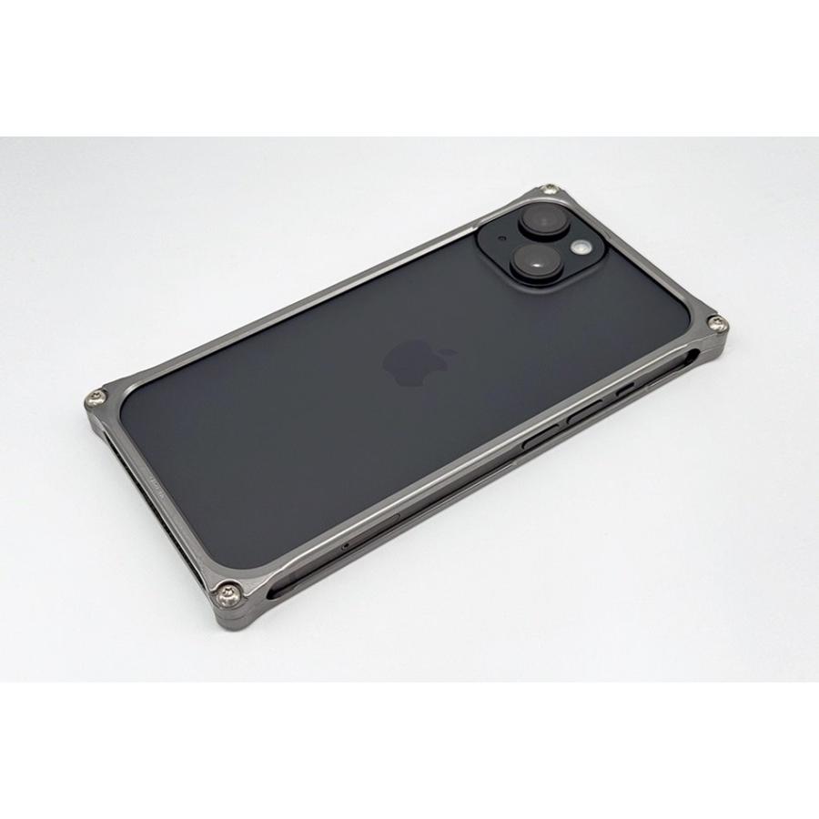 GILD design ギルドデザイン ソリッドバンパー for iPhone15 カラー：グレー スマートフォンケース 電子機器類 | GILD design