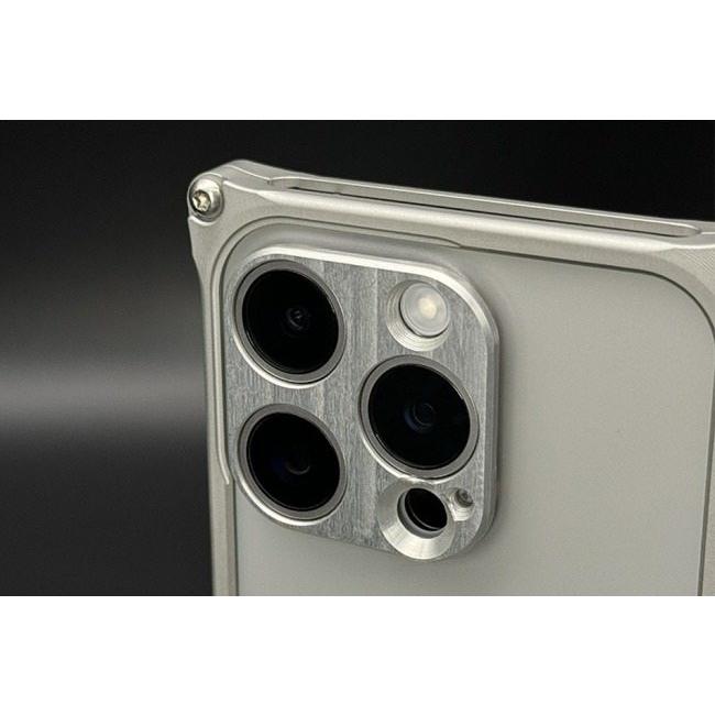 GILD design ギルドデザイン レンズガード スクエア iPhone15 Pro／15 Pro Max カラー：シルバー その他スマートフォングッズ 電子機器類 | GILD design | 01