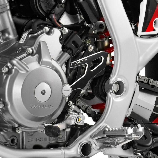 ZETA ジータ ドライブカバー カラー：ブラック CRF250L CRF250 RALLY