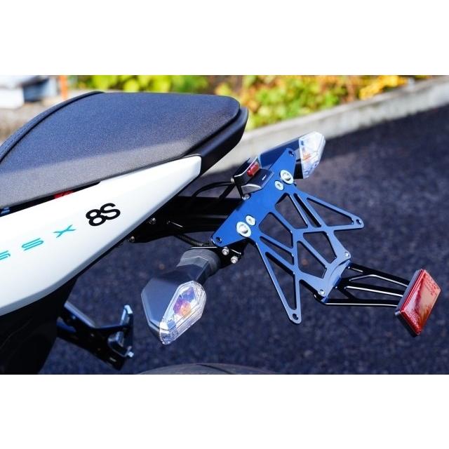 WOODSTOCK ウッドストック ライセンスプレートホルダー GSX-8S SUZUKI スズキ フェンダーレスキット フェンダー関連 外装_2