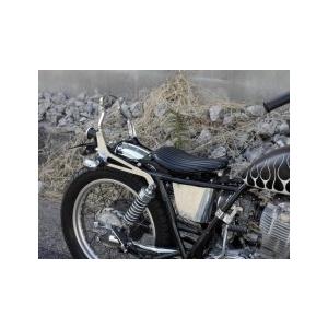 SR400 シーシーバー タンデムバー クローム仕上げ Motor Rock モーターロック シーシーバー タイプ：スーパーショート