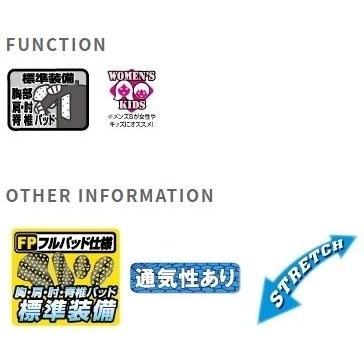 ROUGH＆ROAD ラフ＆ロード ラフライドZIPパーカー エアスルーパッドセット サイズ：LL オールシーズンジャケット ジャケット アパレルの画像
