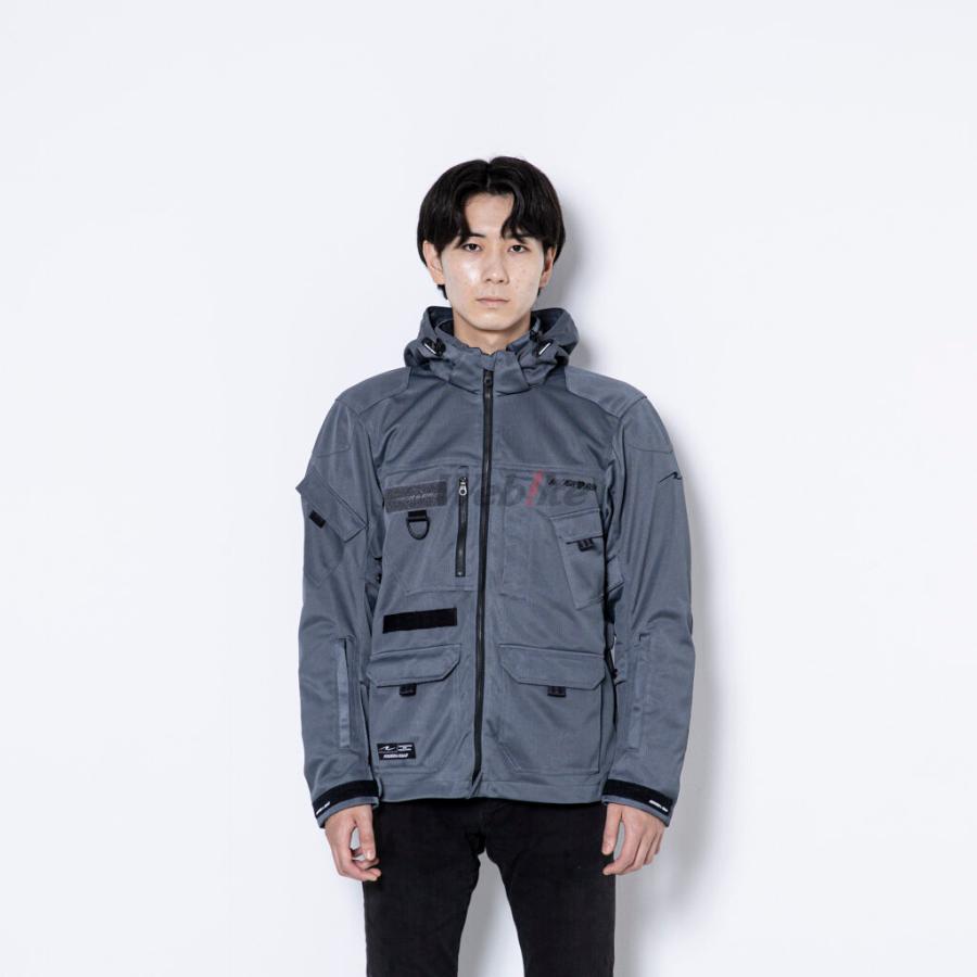 rough and road マウンテン　メッシュ　パーカー　ジャケット ラフ＆ロード ROUGH＆ROAD マウンテンメッシュパーカー サイズ：XL