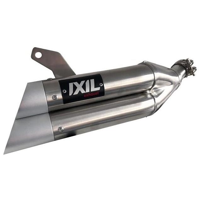 IXIL イクシル スリップオンマフラー デュアルハイパーロー コンプリート：マットポリッシュ(L3X) X350 HARLEY-DAVIDSON ハーレーダビッドソン マフラー | ブランド登録なし | 02