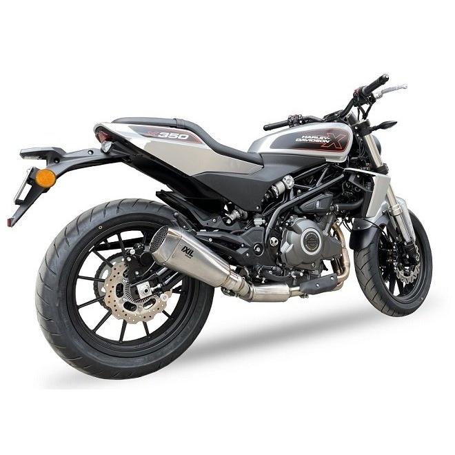 IXIL イクシル スリップオンマフラー ヘキサコーン コンプリート：マットポリッシュ(RC1) X350 HARLEY-DAVIDSON ハーレーダビッドソン マフラー | ブランド登録なし