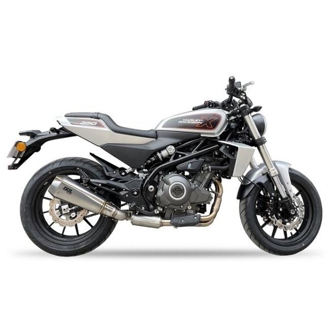 IXIL イクシル スリップオンマフラー ヘキサコーン コンプリート：マットポリッシュ(RC1) X350 HARLEY-DAVIDSON ハーレーダビッドソン マフラー | ブランド登録なし | 01