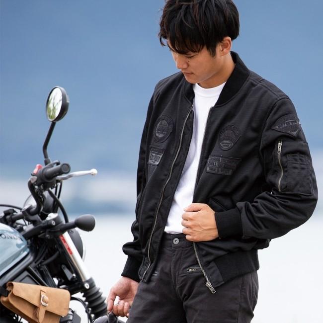 DEGNER デグナー　メッシュジャケット Mサイズ DEGNER（デグナー） メッシュMA-1ジャケット／Mesh MA-1 Jacket サイズ