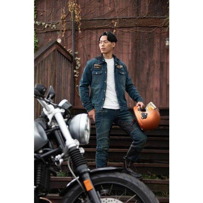 DEGNER（デグナー） フード付デニムジャケット／Denim Jacket with