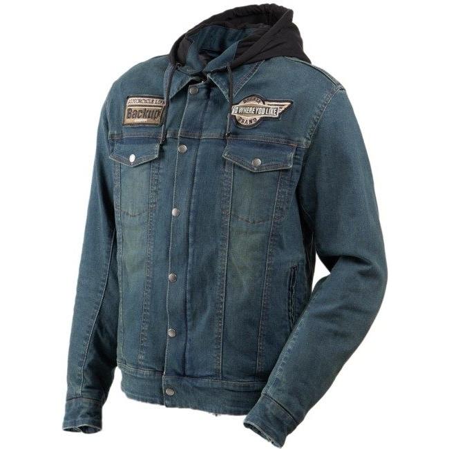DEGNER（デグナー） フード付デニムジャケット／Denim Jacket with