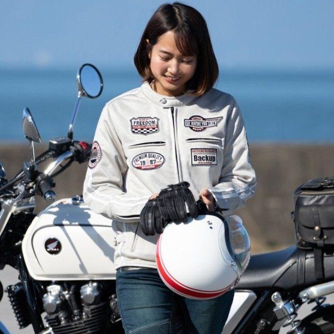 DEGNER（デグナー） テキスタイルメッシュジャケット／Ladies Textile