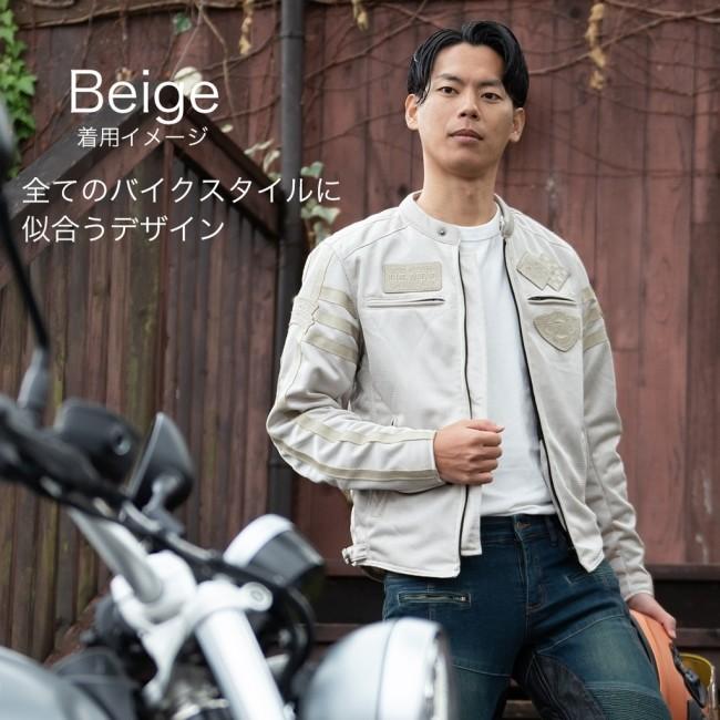DEGNER（デグナー） テキスタイルフルメッシュジャケット／Textile