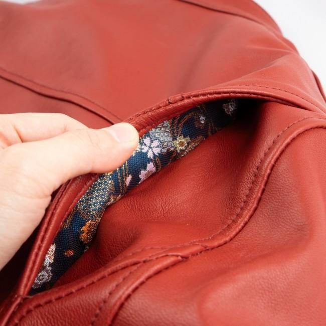 DEGNER デグナー 花山金襴×レザージャケット／Kimono Brocade Leather Jacket サイズ：L レザージャケット ジャケット アパレル | DEGNER | 06