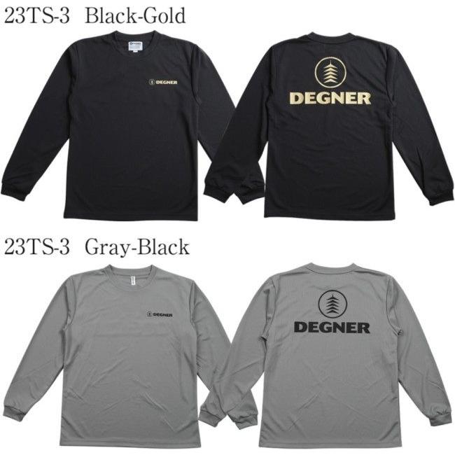 DEGNER デグナー ドライ長袖Tシャツ／Dry Long Sleeve T-shirt サイズ：XL｜webike｜02