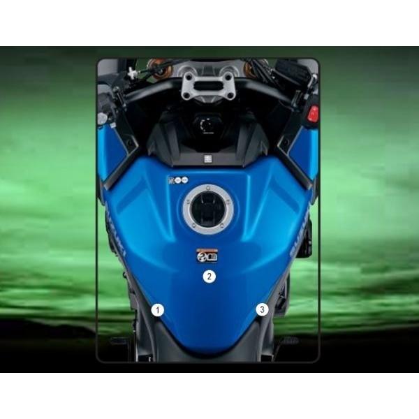 EAZI-GUARD イージーガード PPF FULL TANK PROTECTION カラー：グロスサーフェス (艶あり) GSX-S1000 GX SUZUKI スズキ プロテクションフィルム・保護フィルム | ブランド登録なし
