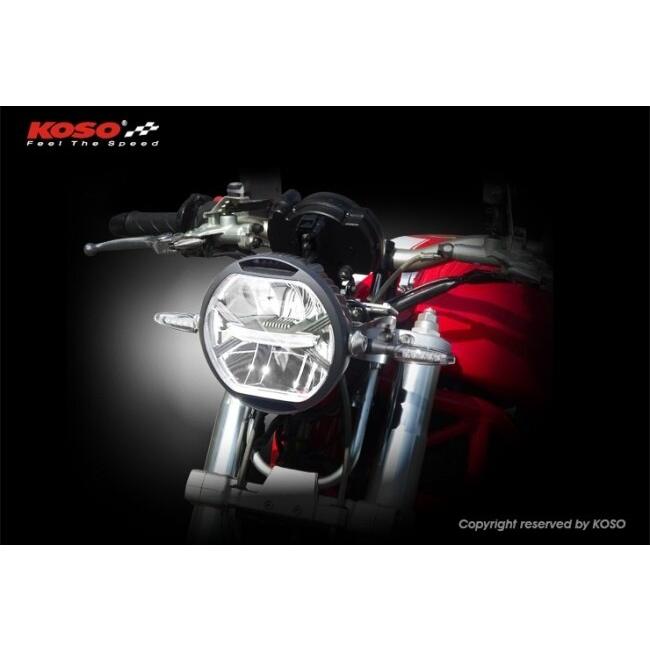 KOSO LEDヘッドライト【サンダーボルト2】車検対応 KOSO コーソー LEDヘッドライト【サンダーボルト2】 DC12V車両 ヘッド