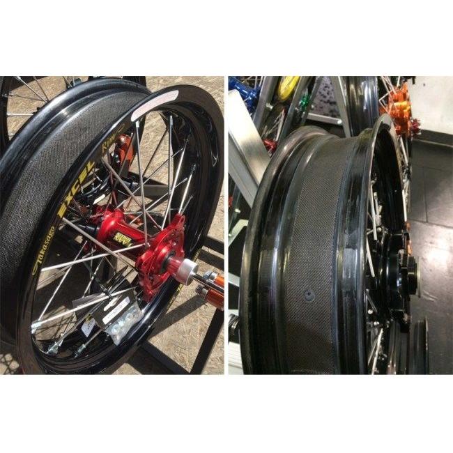 REX WHEELS レックスホイール モタードコンプリートホイールセット