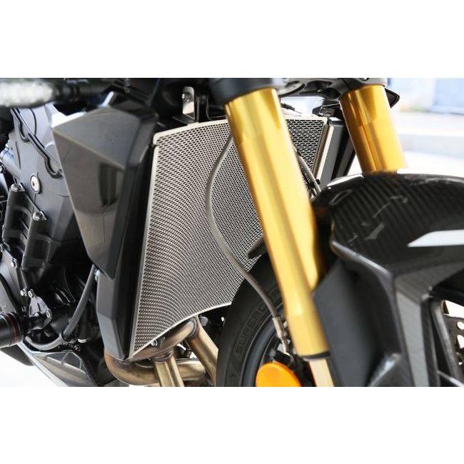 AELLA アエラ ラジエタープロテクター カラー：ステンレス(シルバー) STREET TRIPLE 765 MOTO2 edition TRIUMPH トライアンフ 冷却関連 エンジン | AELLA | 03