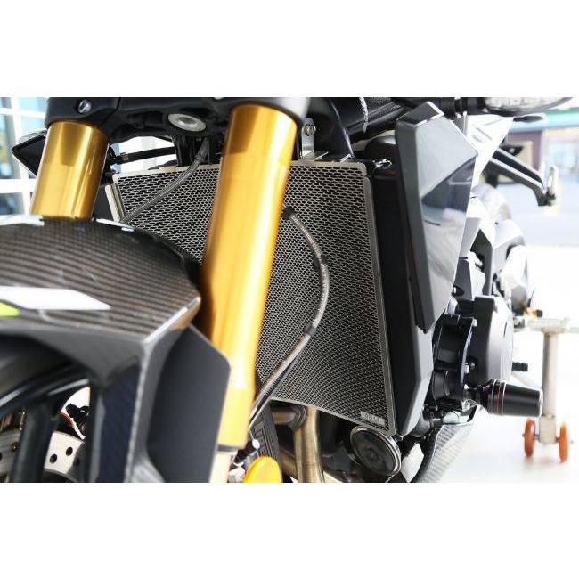 AELLA アエラ ラジエタープロテクター カラー：ステンレス(シルバー) STREET TRIPLE 765 MOTO2 edition TRIUMPH トライアンフ 冷却関連 エンジン | AELLA | 05