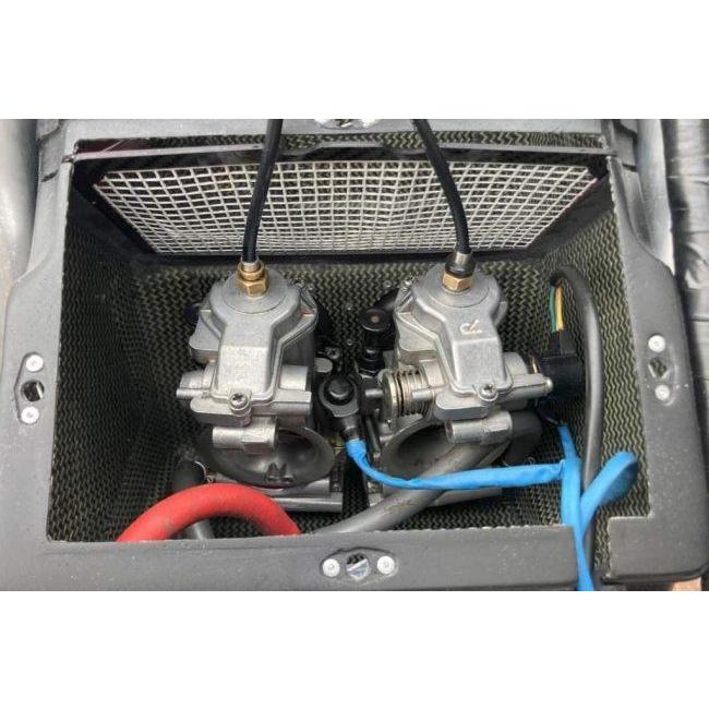 TYGA PERFORMANCE タイガパフォーマンス カーボン/ケブラー製 エアボックス RS250 NX5 A Kit RS250R HONDA ホンダ エアクリーナーカバー 外装_7