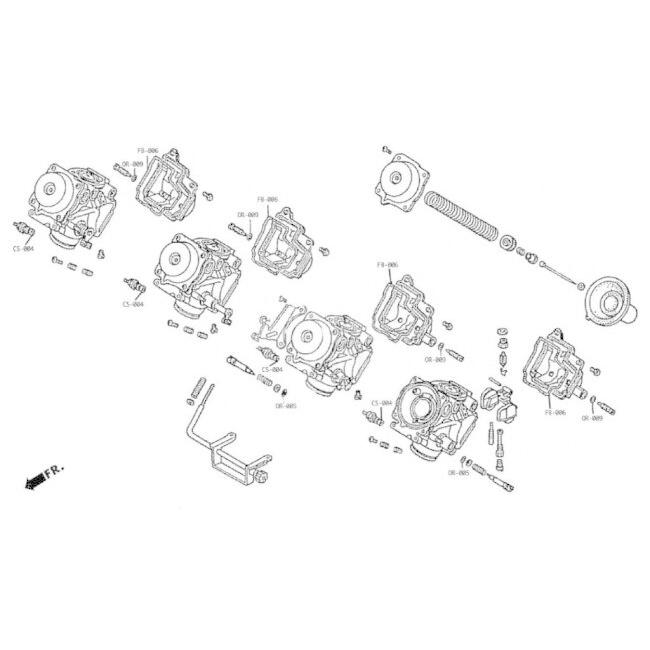 TYGA PERFORMANCE タイガパフォーマンス キャブレターメンテナンスキット A 39ピース HONDA CBR400RR NC23 CBR400R ホンダ キャブレターガスケット・パッキン | TYGA Performance | 02