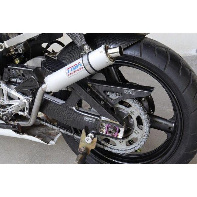 TYGA PERFORMANCE タイガパフォーマンス カーボン製スイングアームカバー ペア  RVG250 VJ23 RGV250 Gamma SUZUKI スズキ スイングアームカバー・プロテクターの画像