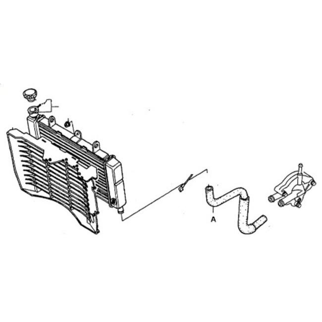 TYGA PERFORMANCE タイガパフォーマンス ラジエーターホースキット 6ピース HONDA CBR250RR MC22 ホンダ ラジエーター 冷却関連 エンジン | TYGA Performance | 01