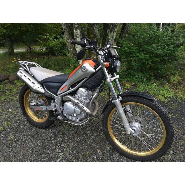 工房きたむら コウボウキタムラ スタビライザーセット スタビライザーブレイスカラー：チタン色 / ボディカラー：黒 tricker XT250X YAMAHA ヤマハ 足回り | 工房きたむら | 08