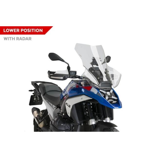 Puig プーチ ツーリングスクリーン (Touring Screen)ACC/レーダー付きモデル対応 カラー：クリア R1300GS OPTION 719 TRAMONTANA TRIPLE BLACK TROPHY BMW 外装 | Puig | 04