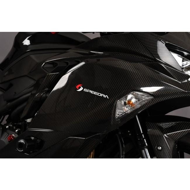 SPEEDRA スピードラ バッテリーカバー ドライカーボン 仕様：綾織り艶あり Z900RS CAFE KAWASAKI カワサキ 外装 | SPEEDRA | 07
